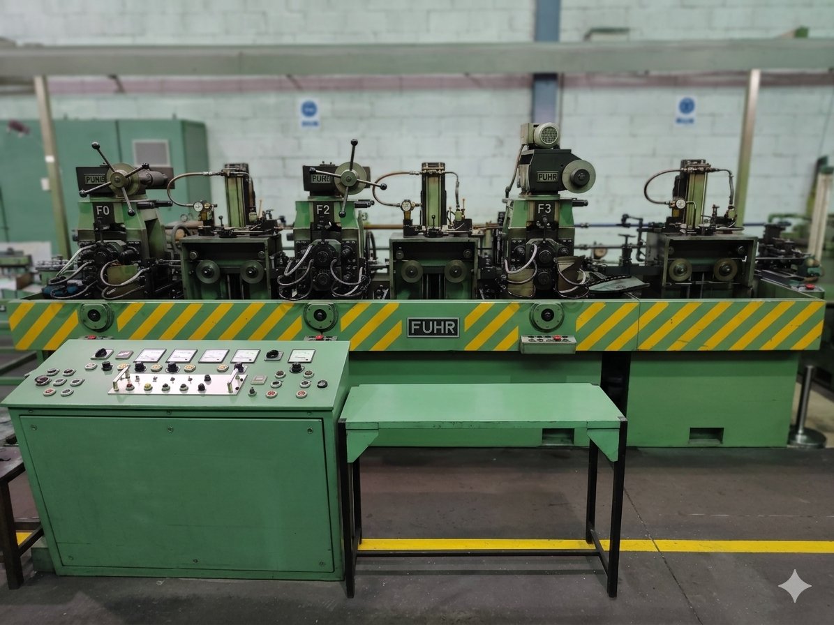 Laminadora FUHR Trio — vista general